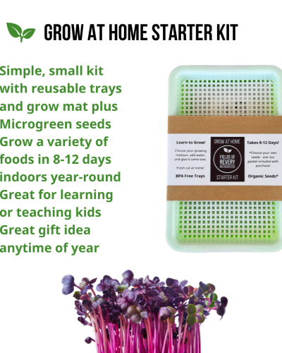 Microgreens Starter Kit – Grow at Home