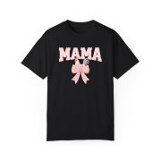 Chicken Mama T-Shirt with Coquette Design