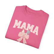Chicken Mama T-Shirt with Coquette Design