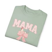 Chicken Mama T-Shirt with Coquette Design