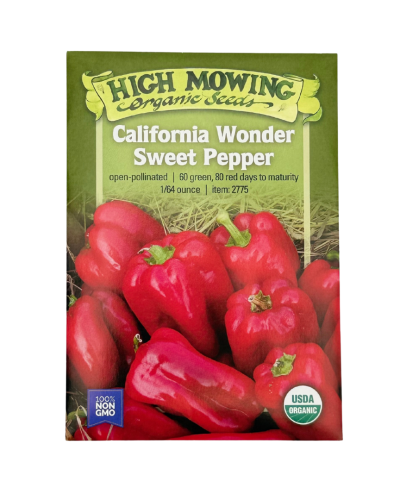 California Wonder Sweet Pepper Seeds