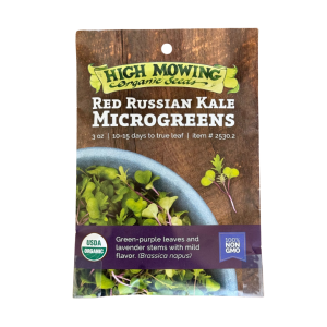 Microgreens Seeds – Red Russian Kale